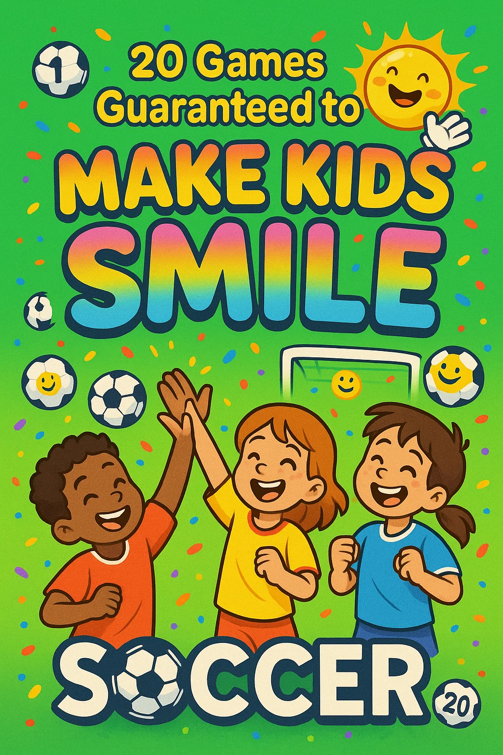 20 Games Guaranteed to Make Kids Smile: The Ultimate Guide to Fun & Engaging Soccer Activities