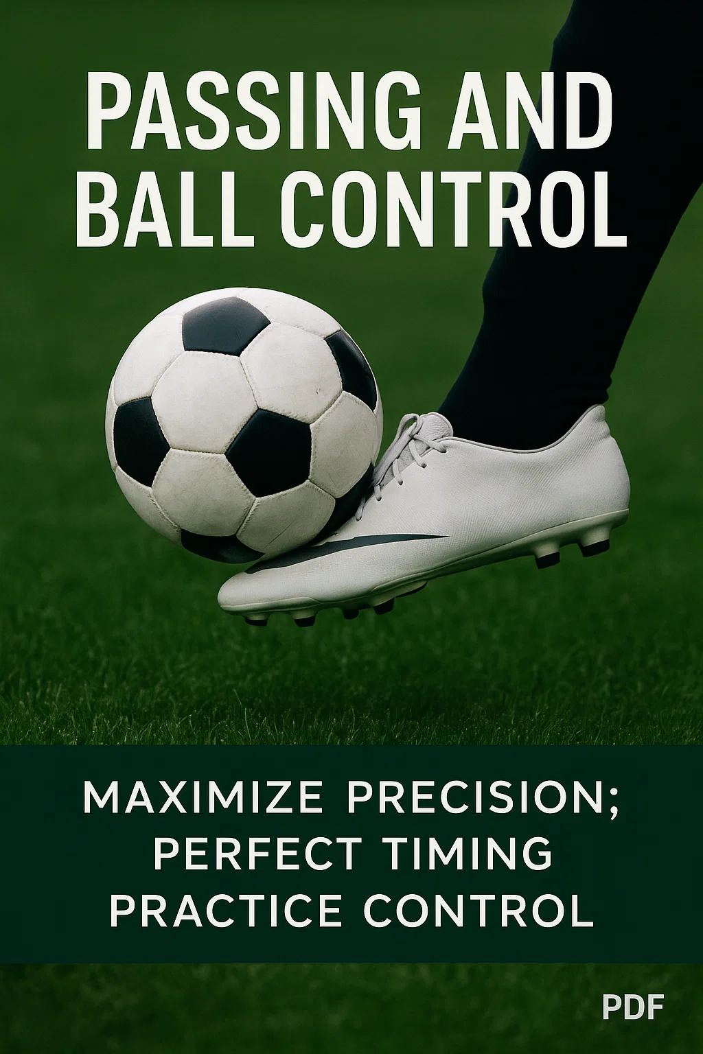 Passing and Ball Control PDF: The Ultimate Guide to MAXIMIZE PRECISION, PERFECT TIMING, and PRACTICE CONTROL