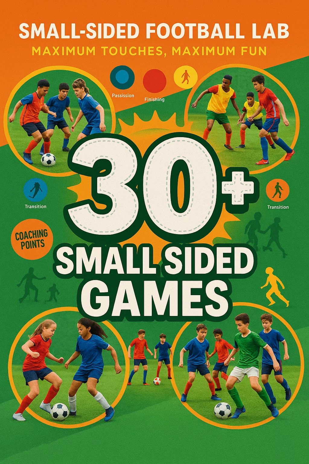 30+ Small-Sided Games: The Ultimate Training System for Player Development