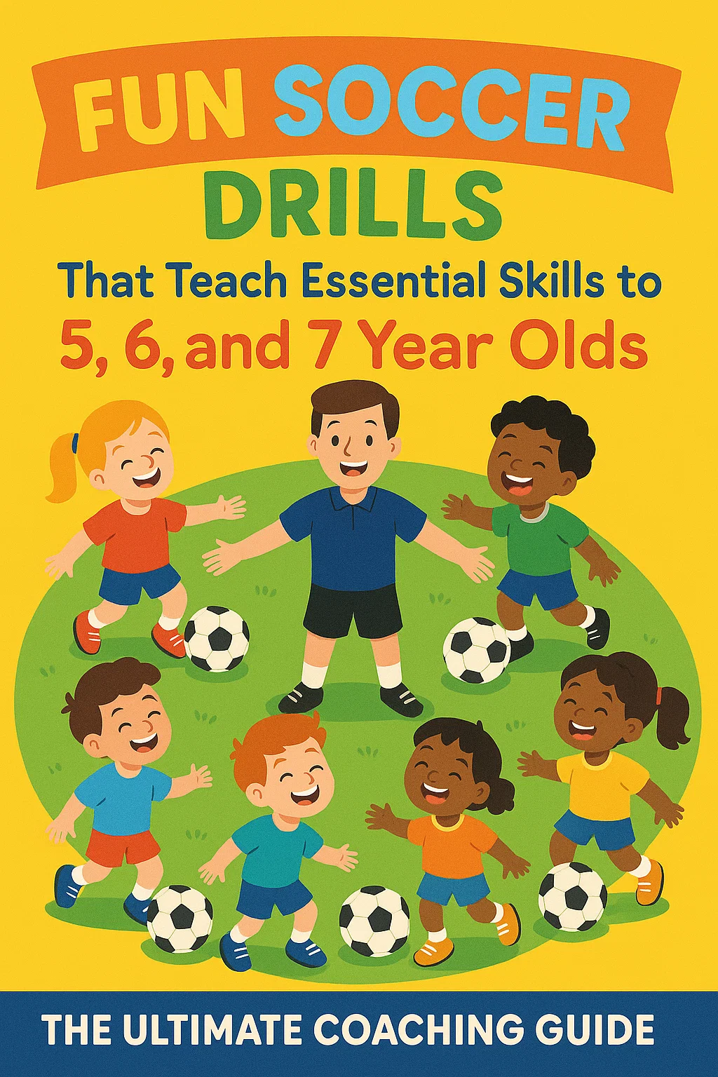 Fun Soccer Drills That Teach Essential Skills to 5, 6, and 7 Year Olds PDF: The Ultimate Coaching Guide