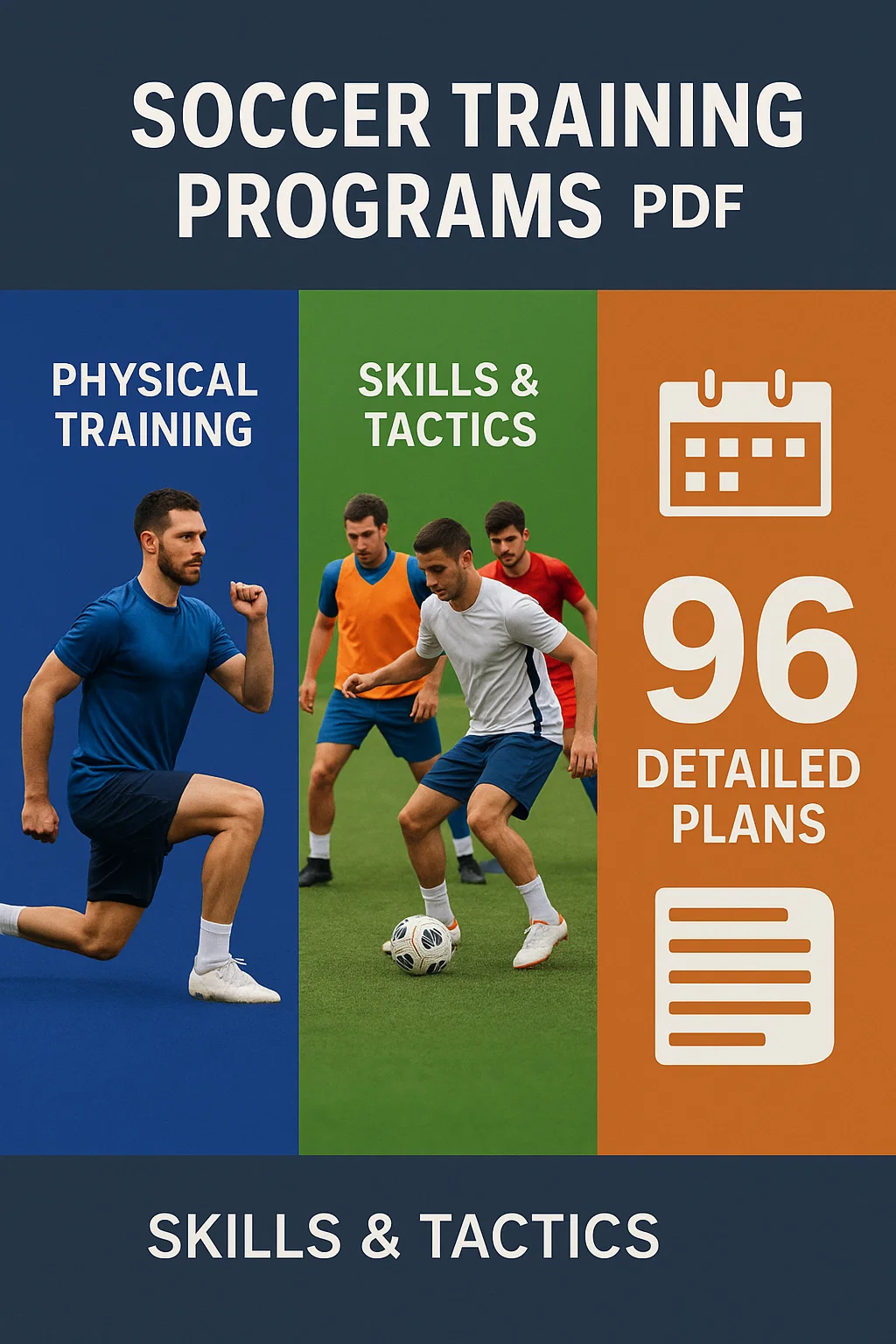 Soccer Training Programs PDF: The Complete Guide to 96 Detailed Training Plans
