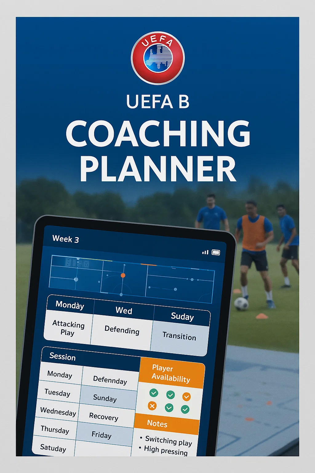 UEFA B Coaching Planner PDF: The Ultimate Tool for Structured Football Training