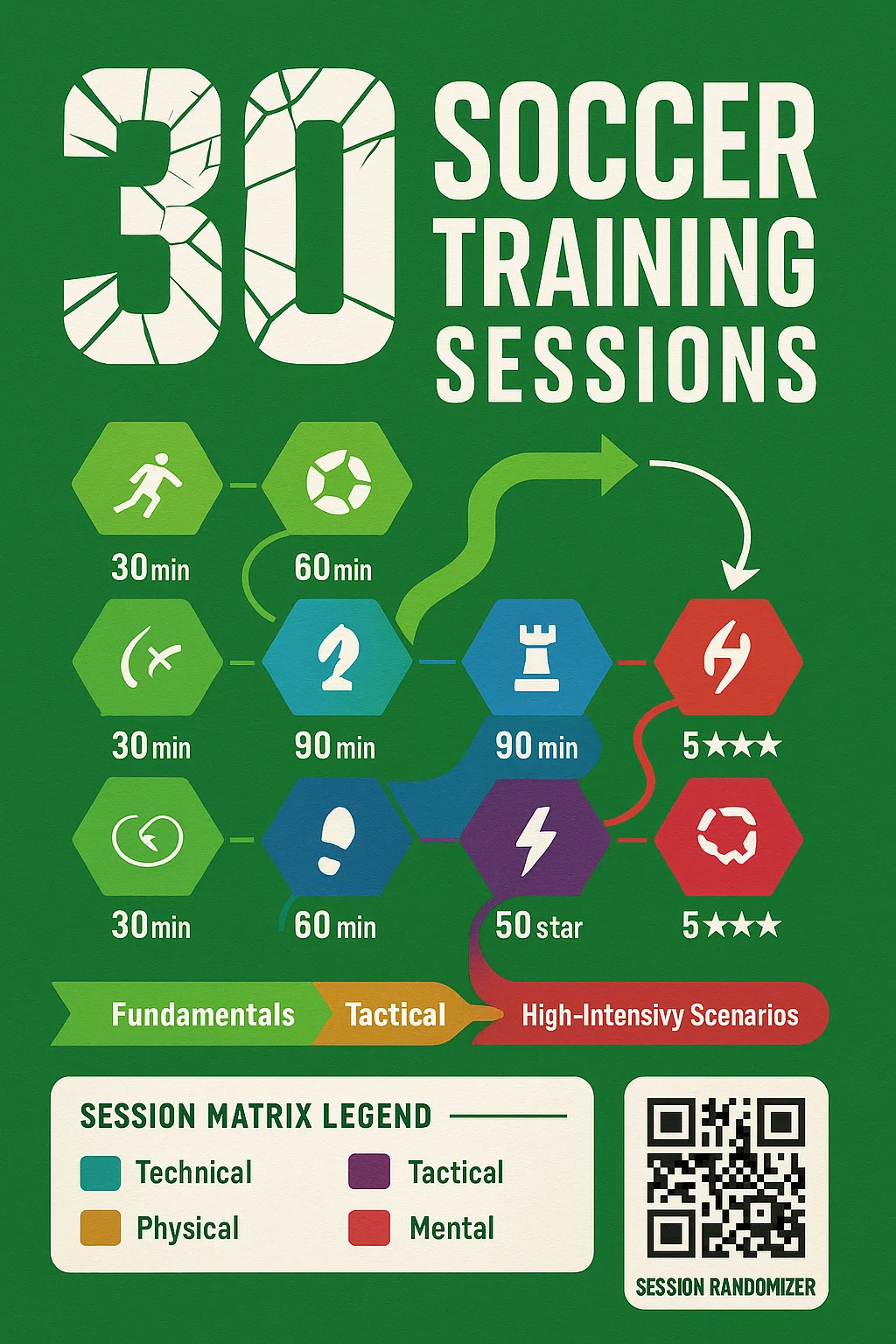 30 Soccer Training Sessions PDF: The Complete Season-Long Coaching Blueprint