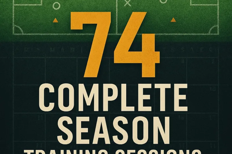 74 Complete Season Training Sessions for Football PDF