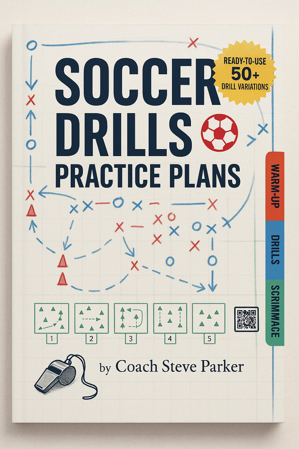 Soccer Drills & Practice Plans PDF: The Complete Coaching Toolkit by Coach Steve Parker