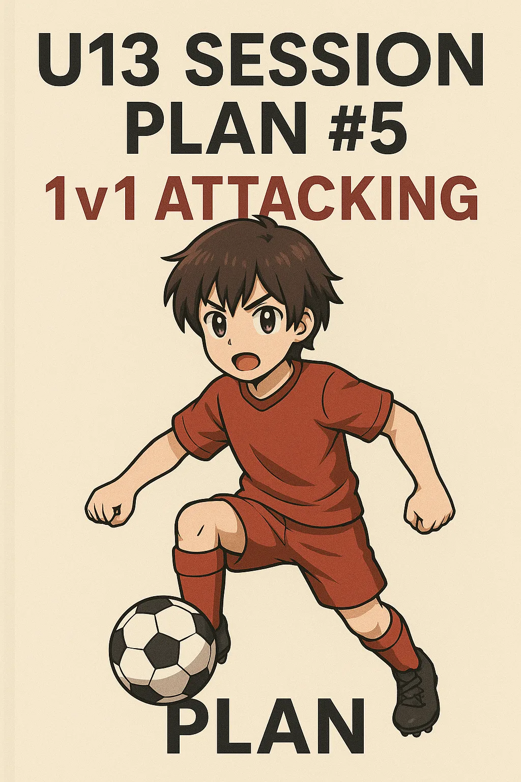 Elite 1v1 Attacking: The Complete U13 Soccer Training System