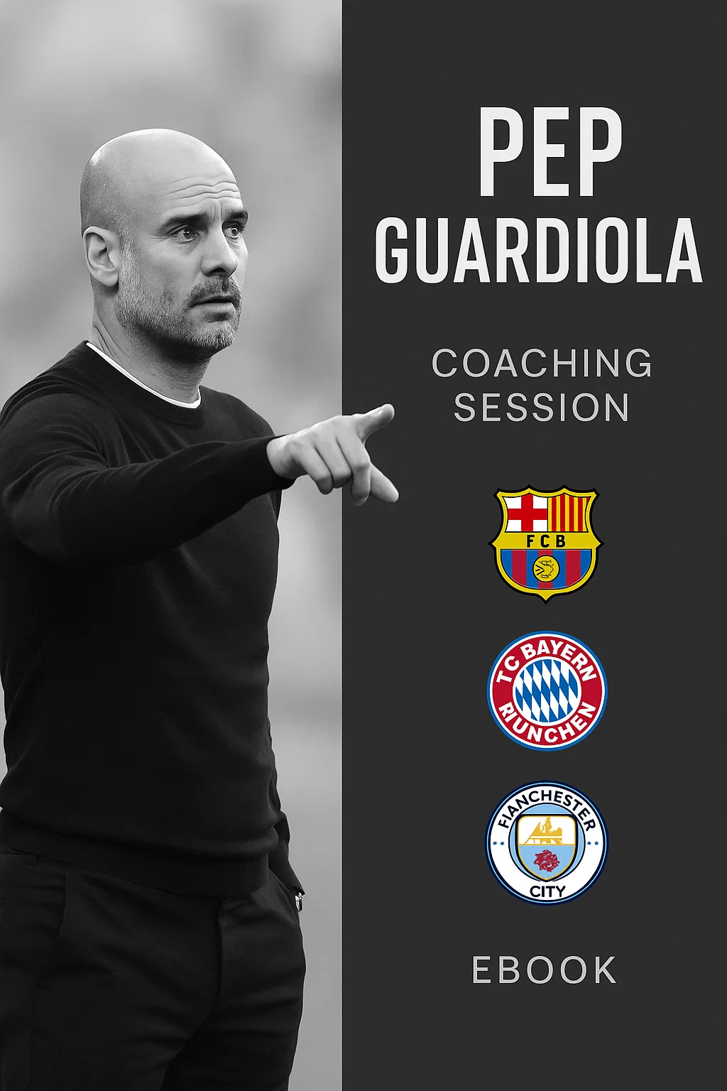 PEP GUARDIOLA COACHING SESSION EBOOK: Decoding the Methodology of a Modern Master