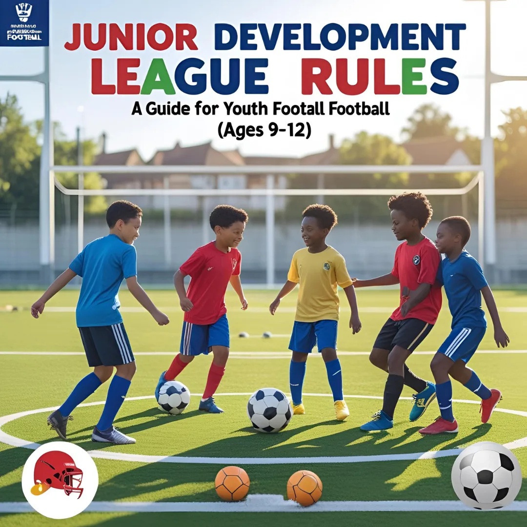 JUNIOR DEVELOPMENT LEAGUE 9s, 10s, 11s and 12 Years | RULES PDF