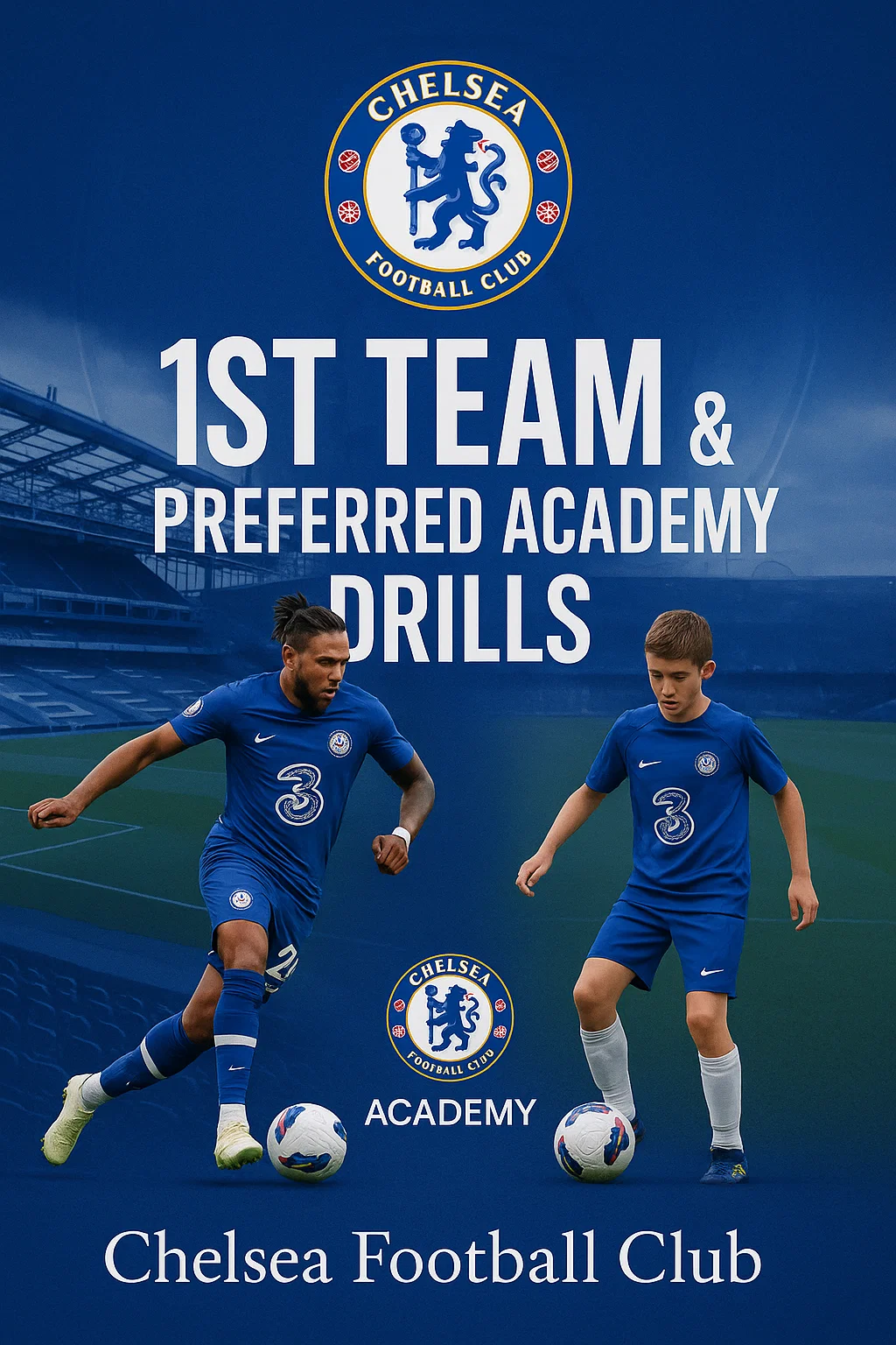 1st Team & Preferred Academy Drills: The Complete Technical and Tactical Development System