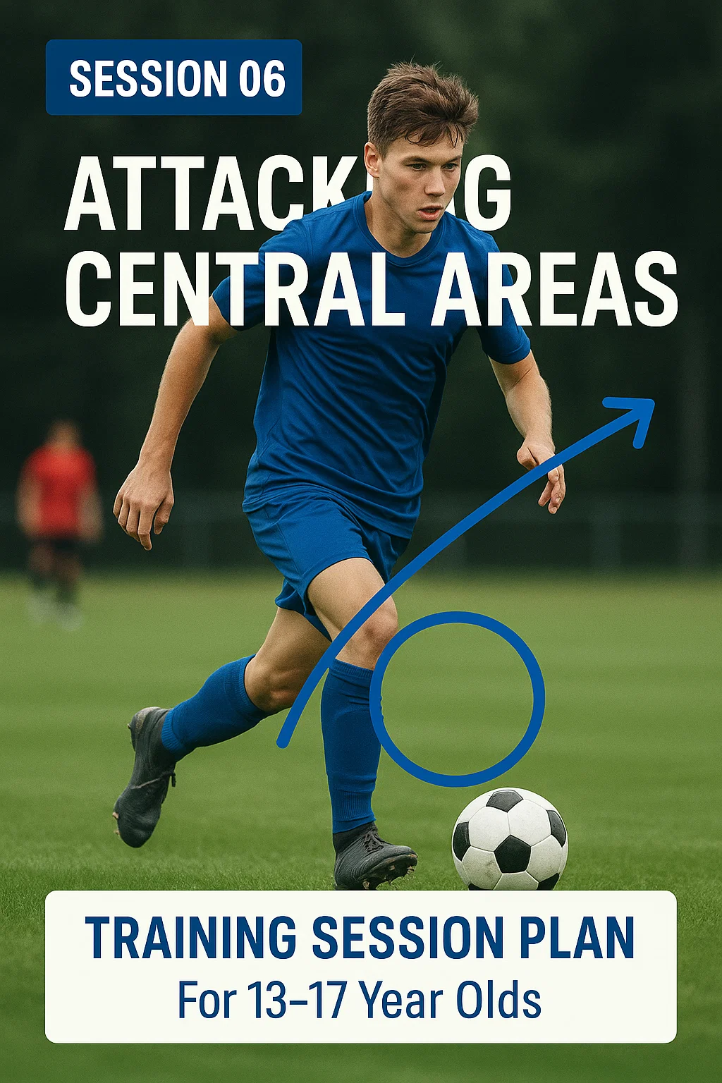 Attacking Central Areas - Session 06: Mastering the Half-Spaces and Third-Man Combinations - A Training Session Plan for 13-17 Year Olds