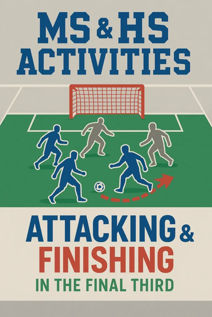 MS & HS Activities: Attacking & Finishing in the Final Third - The Art of Scoring Goals