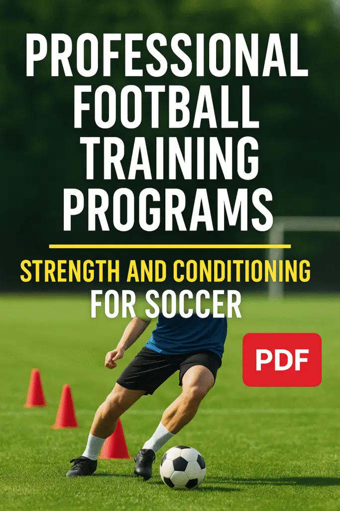 STRENGTH AND CONDITIONING FOR FOOTBALL PDF