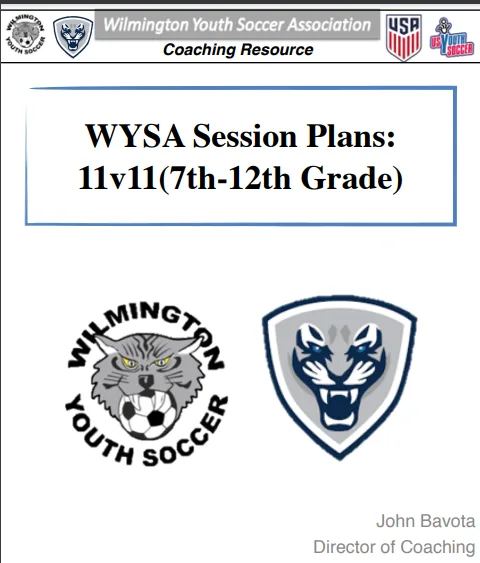 WYSA Session Plans: 11v11(7th-12th Grade) PDF