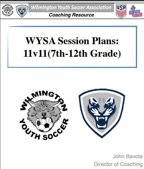 WYSA Session Plans: 11v11(7th-12th Grade) PDF