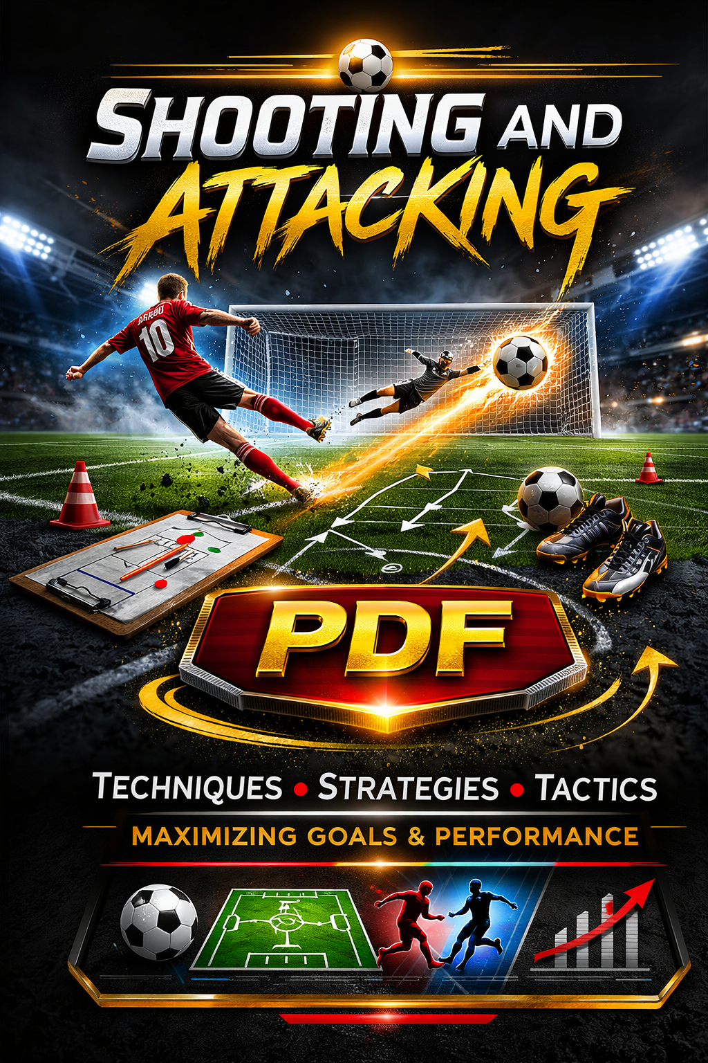 10 Dynamic Secrets of the Shooting and Attacking System for Clinical Goal Scoring