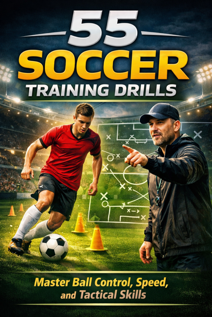 55 Powerful Soccer Training Drills to Improve Ball Control, Speed, and Tactical Intelligence